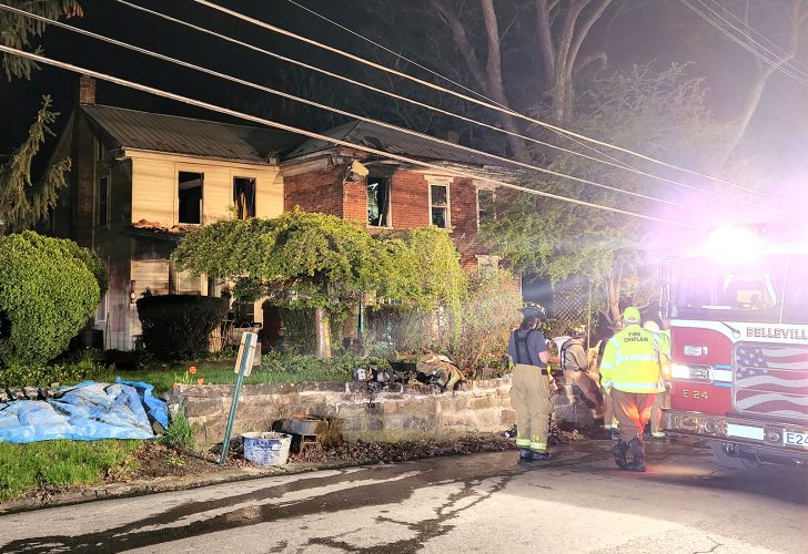 Serene Huge Fire Breaks Out In Belleville Image in HD Serene Huge Fire Breaks Out In Belleville Image in HD